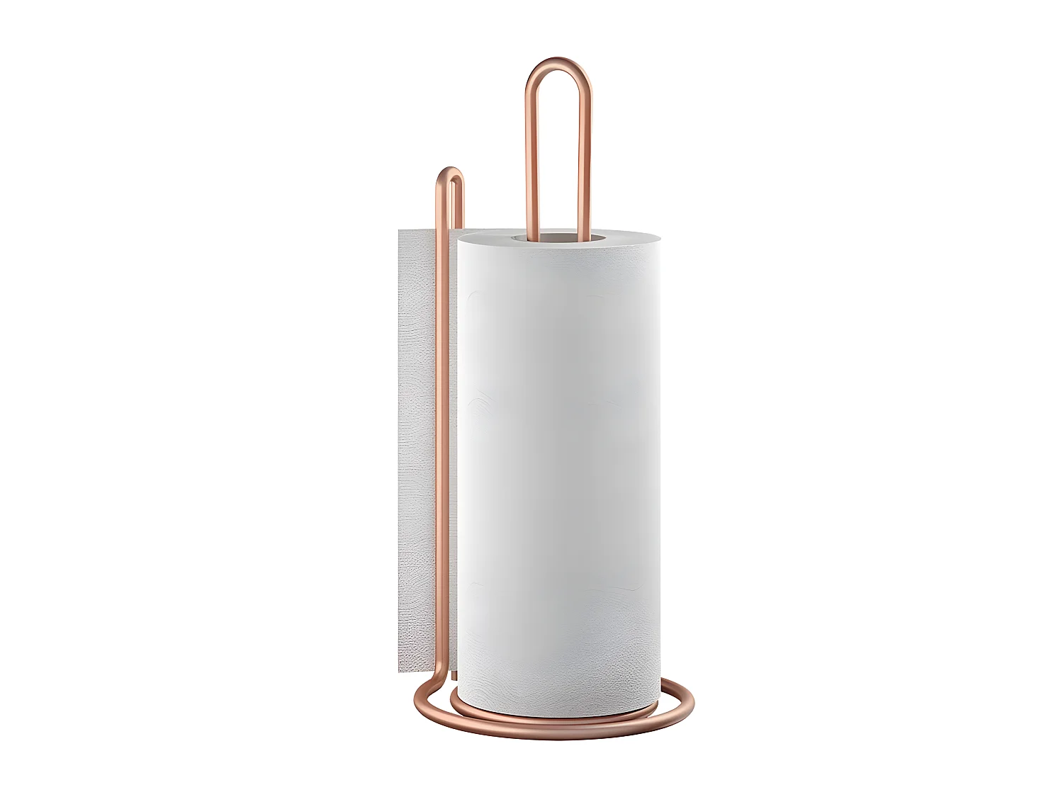 Keukenrolhouder MY ROLL Serie Copper Metaltex Koper Ø15x32 cm