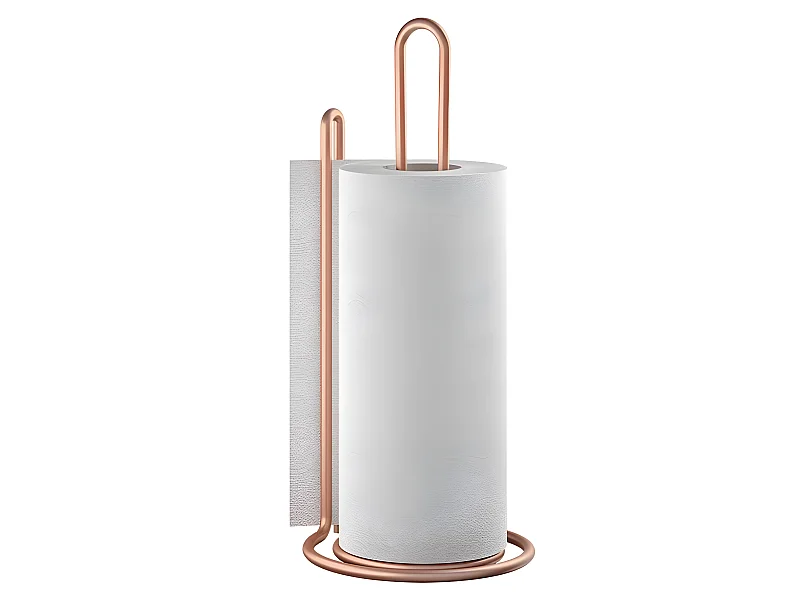 Porte-rouleaux Cuisine MY ROLL Série Copper de Metaltex. Couleur Cuivre