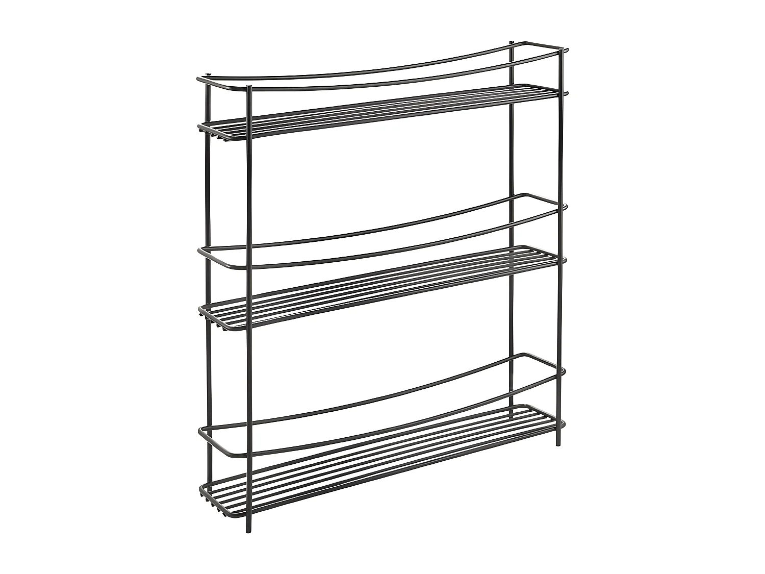 Porte-épices de Table KUMINO Série LAVA de Metaltex, Finition Touch-Therm® Couleur Noir