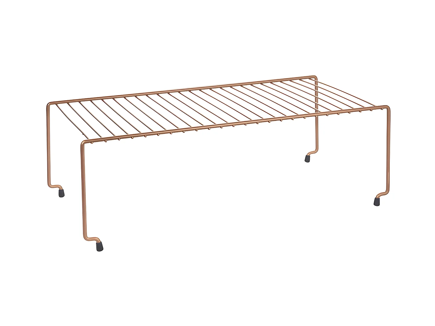 Stapelbare plank BROOKLYN Serie KOPER Metaltex Koper 47x23x15 cm