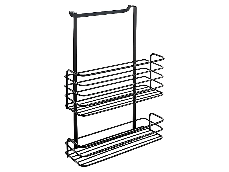 Panier Double Série GALILEO LAVA Metaltex. Finition Touch-Therm® Couleur Noir