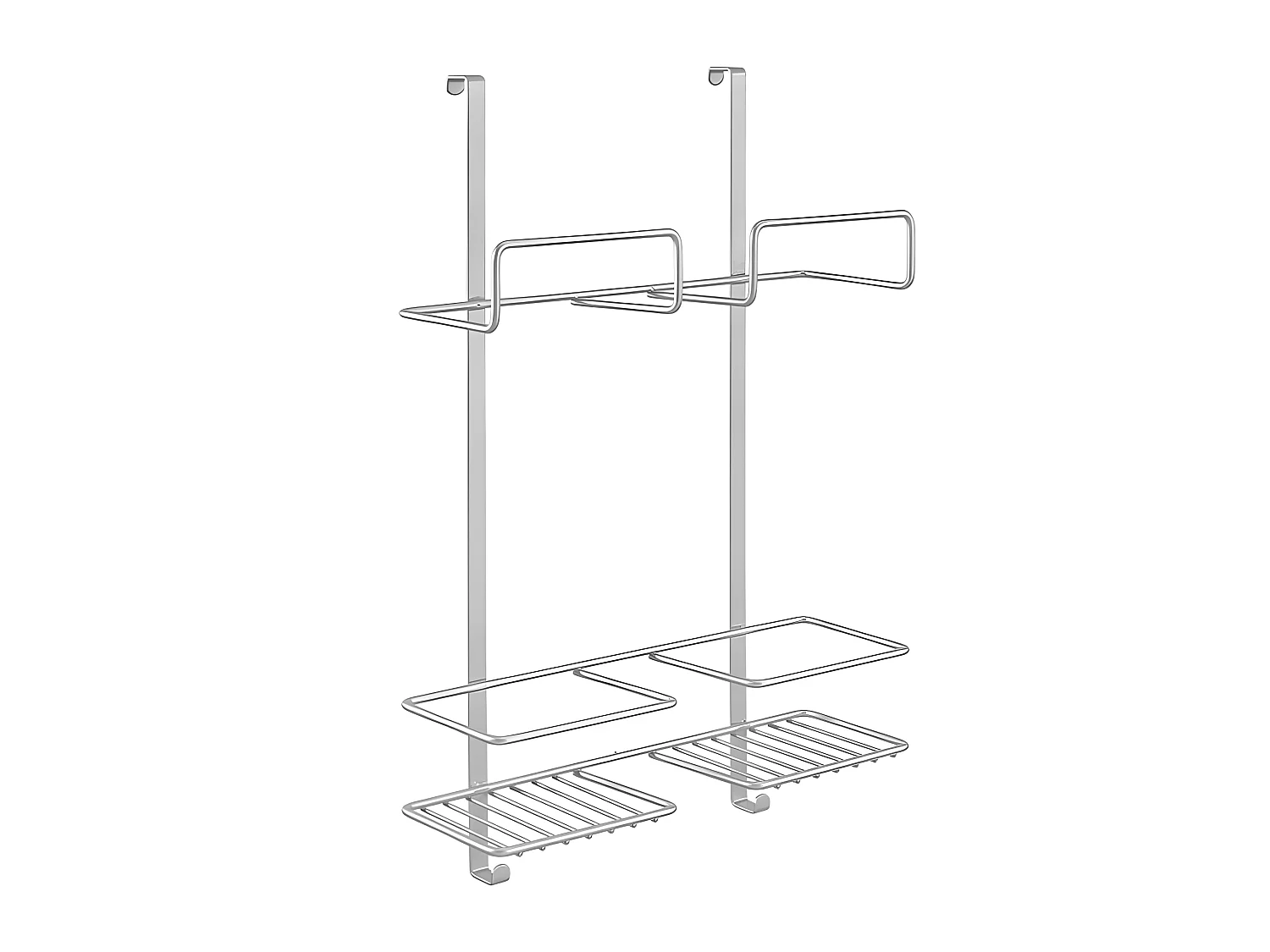 Haushalts-Accessoires BROOMY Metaltex - Silber Metallic - Hergestellt in Italien