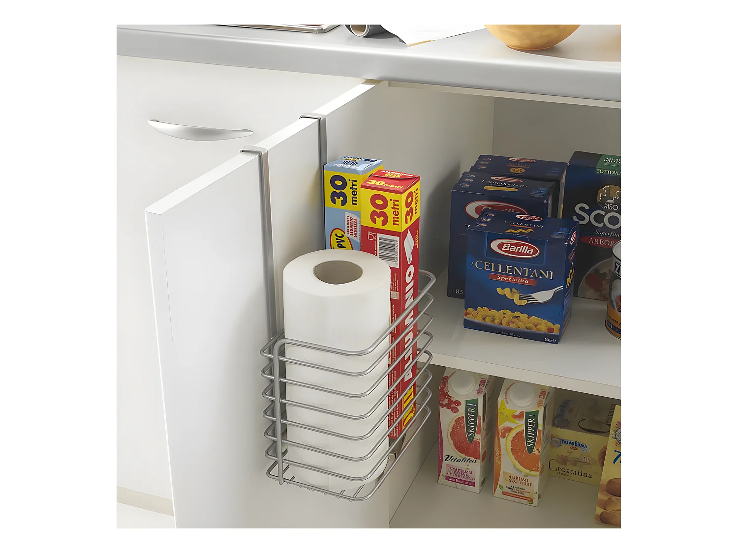 Panier haut série GALILEO Metaltex. Finition Polytherm® Couleur Grise