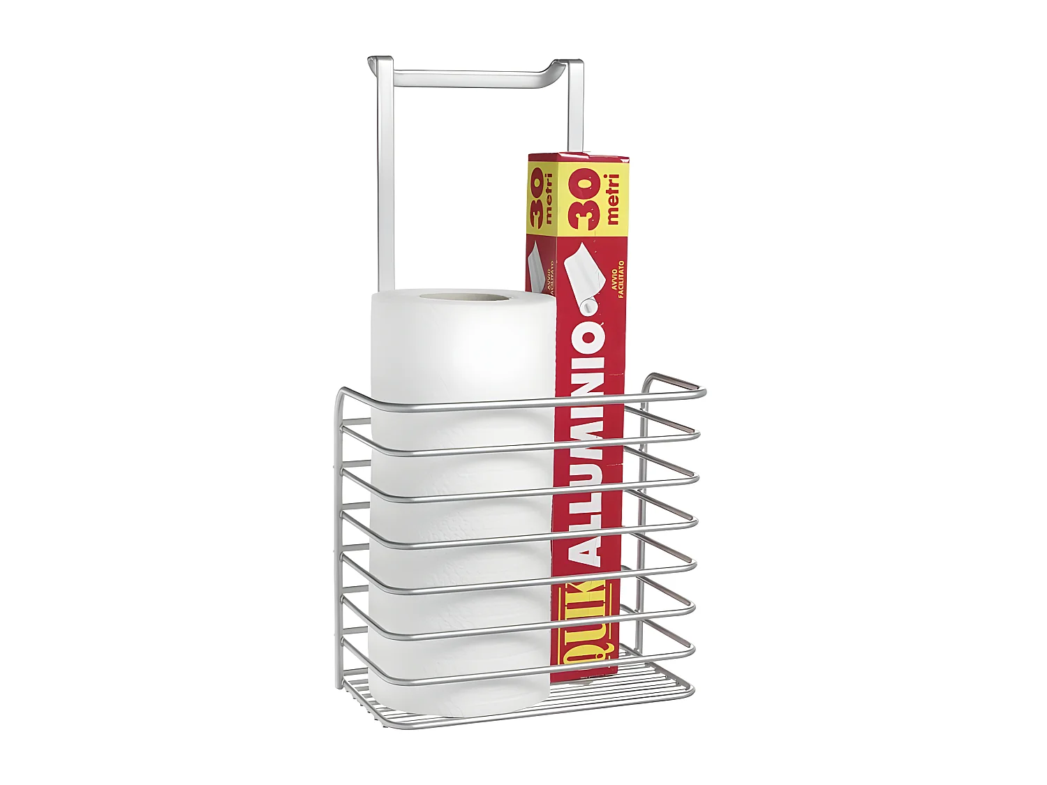Panier haut série GALILEO Metaltex. Finition Polytherm® Couleur Grise