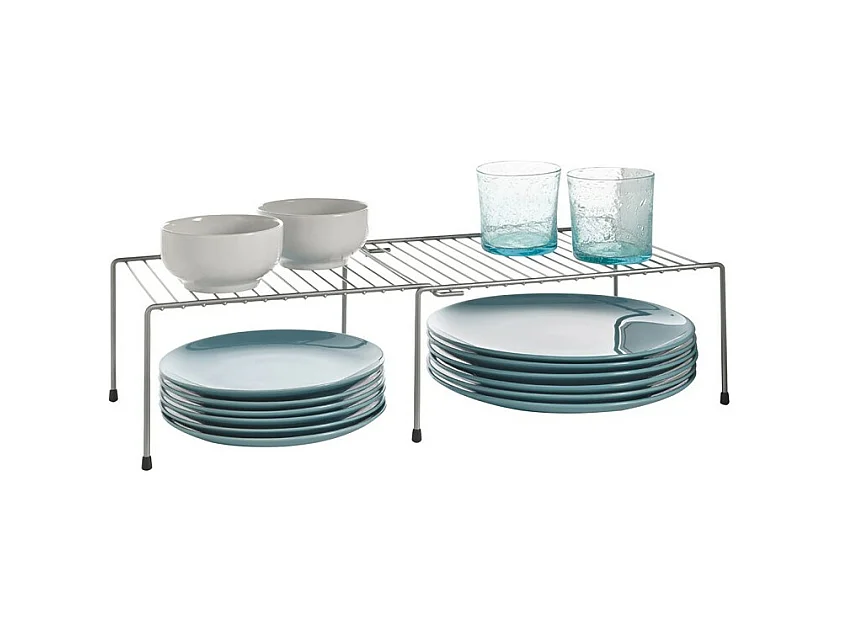Uitschuifbare Plank ADAPTO Metaltex Grijs 57/33x24x15 cm