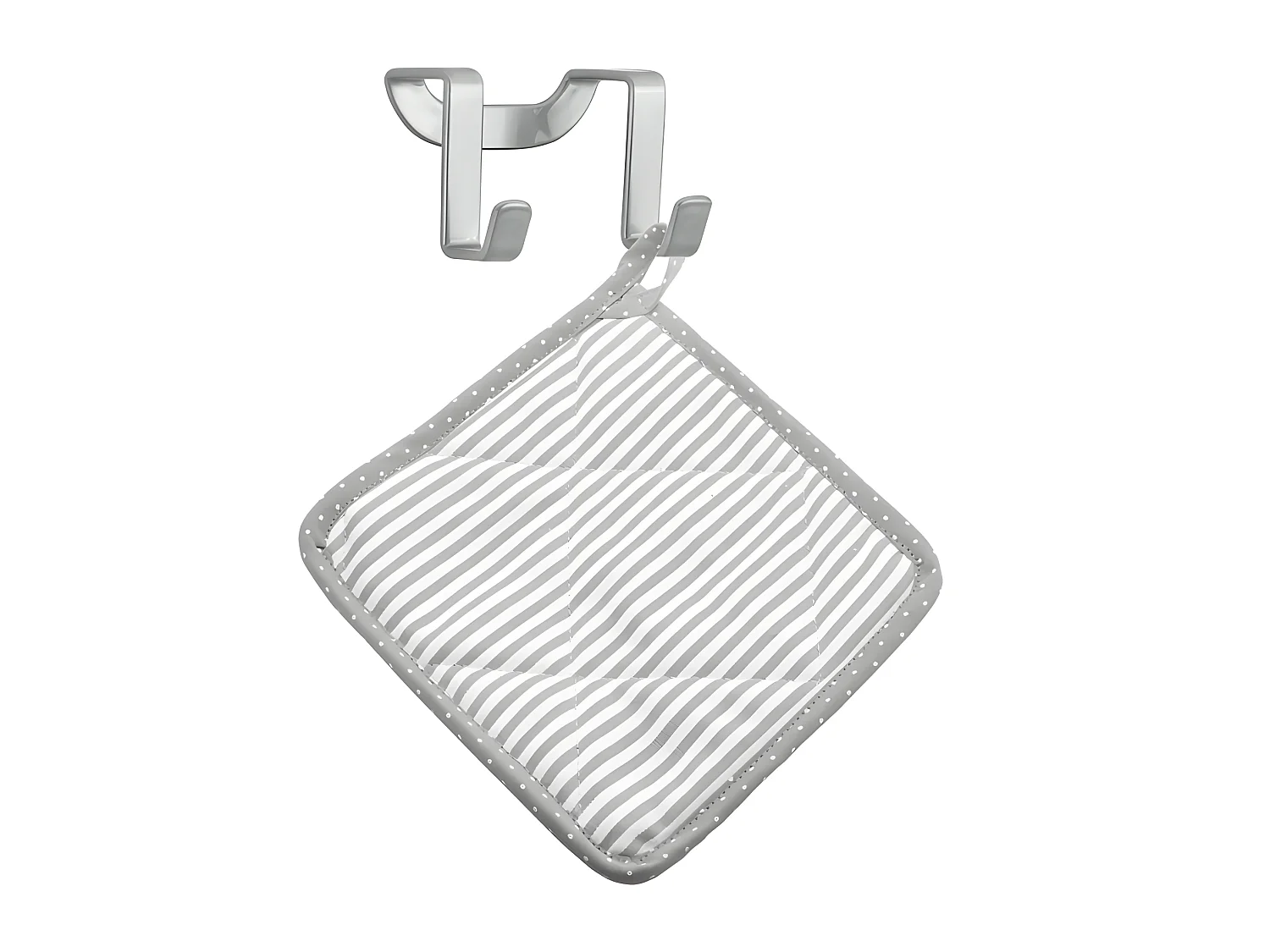 Perchita Double Série GALILEO Metaltex avec Finition Polytherm® Couleur Argentée