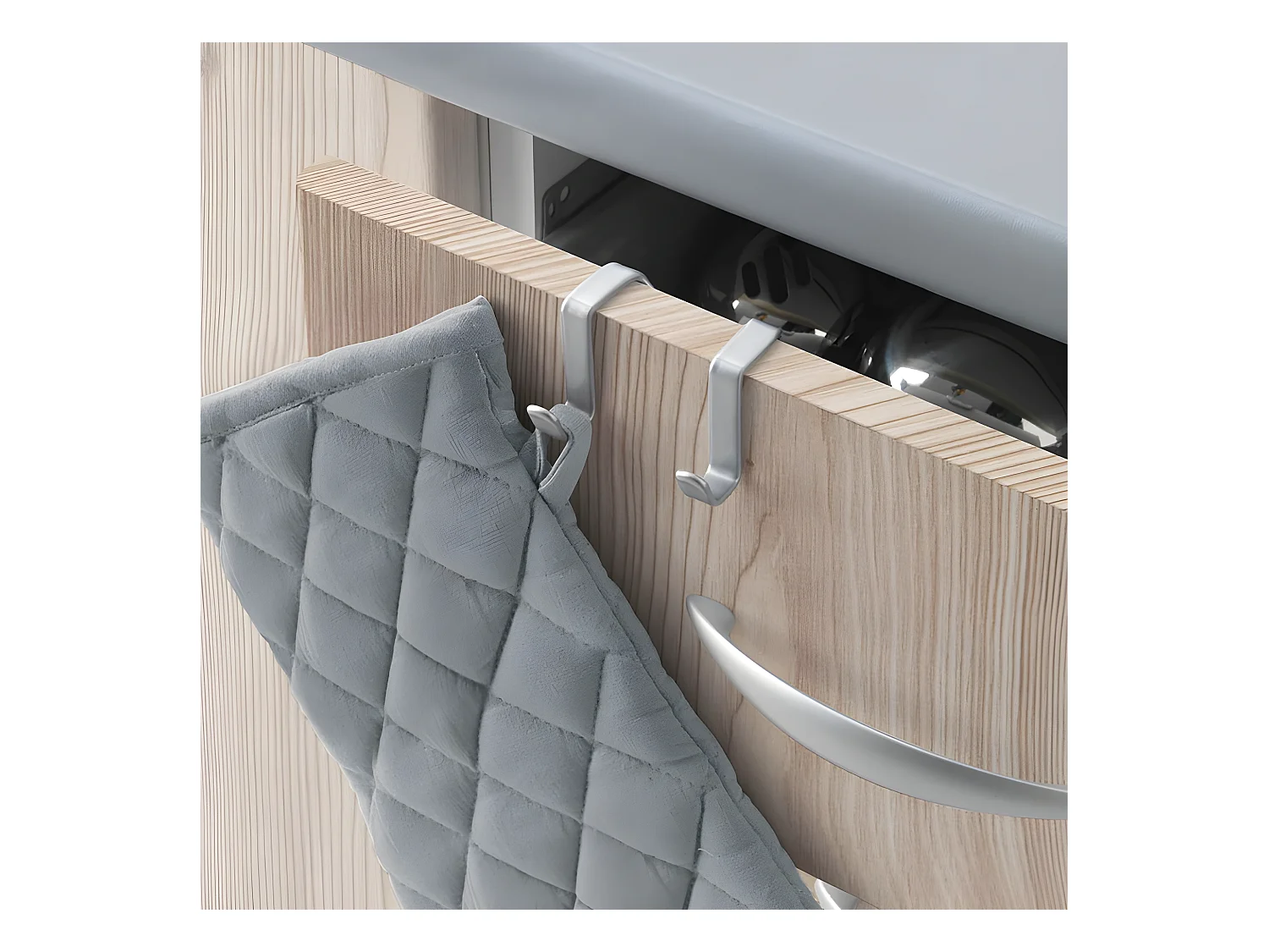 Perchita Double Série GALILEO Metaltex avec Finition Polytherm® Couleur Argentée