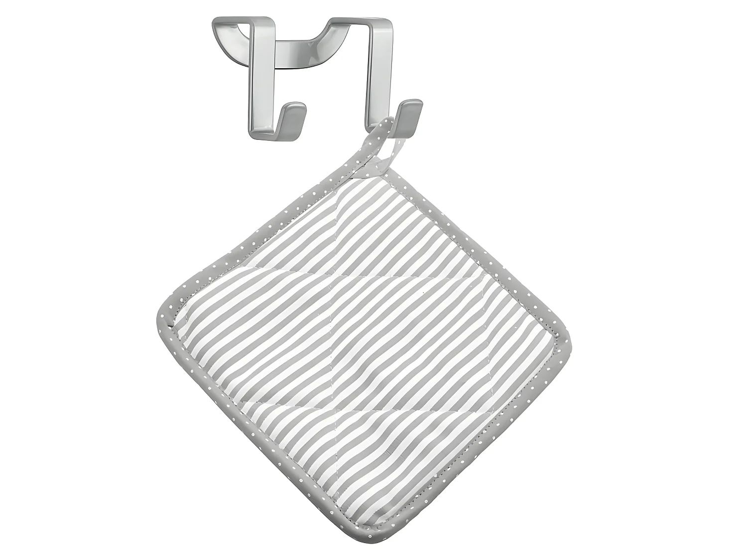 Perchita Double Série GALILEO Metaltex avec Finition Polytherm® Couleur Argentée