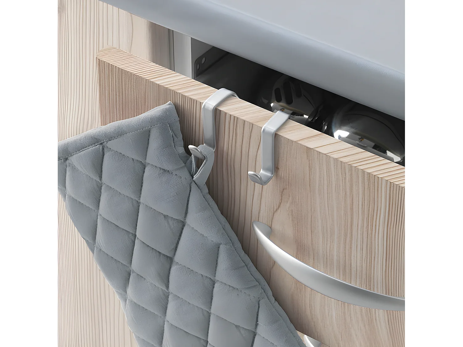 Perchita Double Série GALILEO Metaltex avec Finition Polytherm® Couleur Argentée