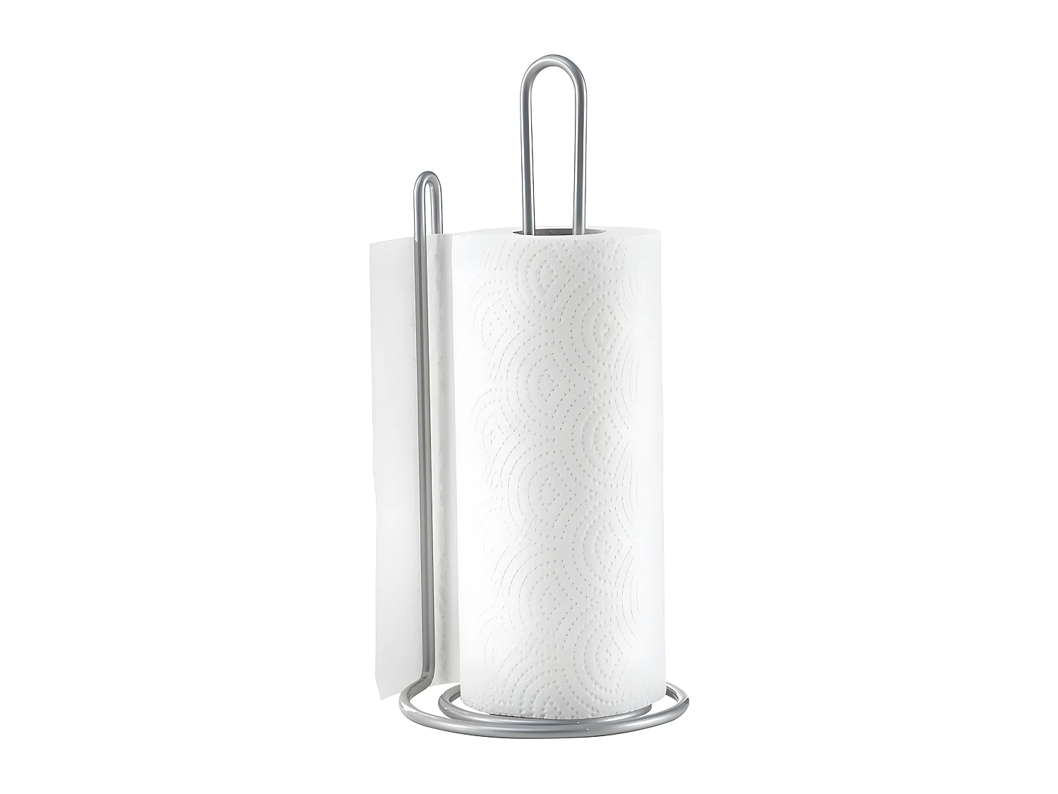 Porte-rouleaux de cuisine MY ROLL de Metaltex. Finition Polytherm® Couleur Grise