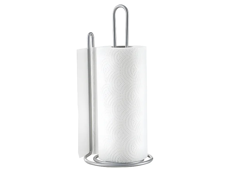 Porte-rouleaux de cuisine MY ROLL de Metaltex. Finition Polytherm® Couleur Grise