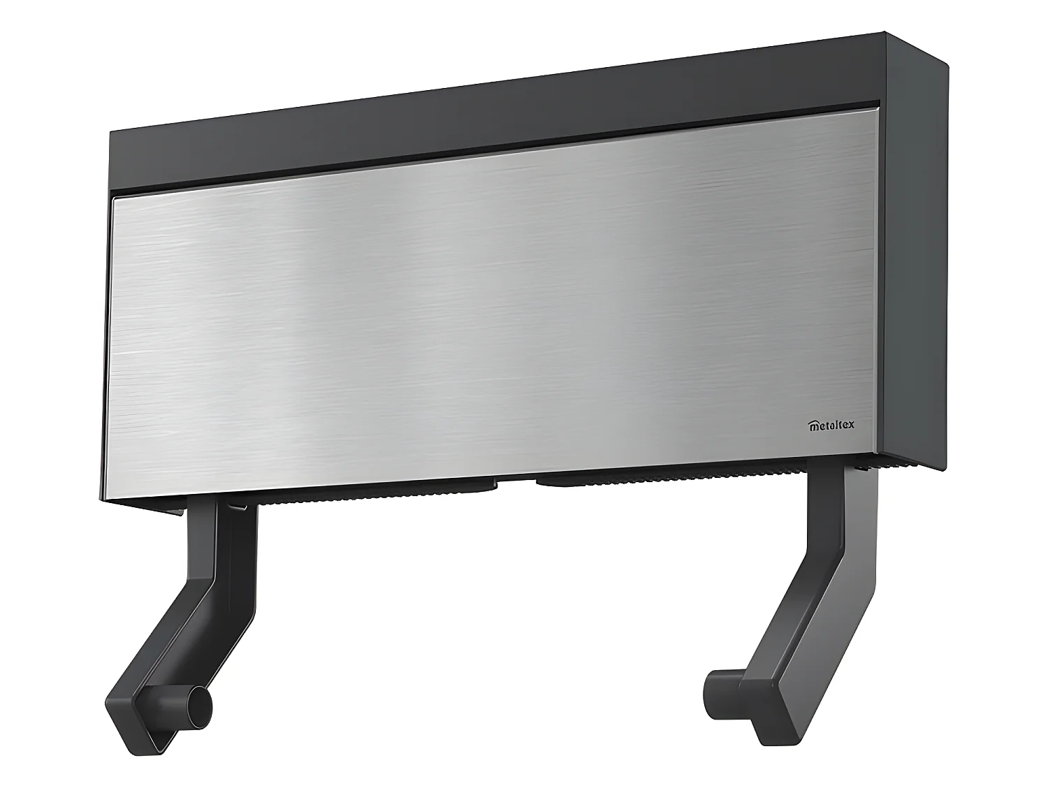 Drievoudige Wandhouder van Roestvrij Staal voor Keuken - Metaltex Tango 3 in 1