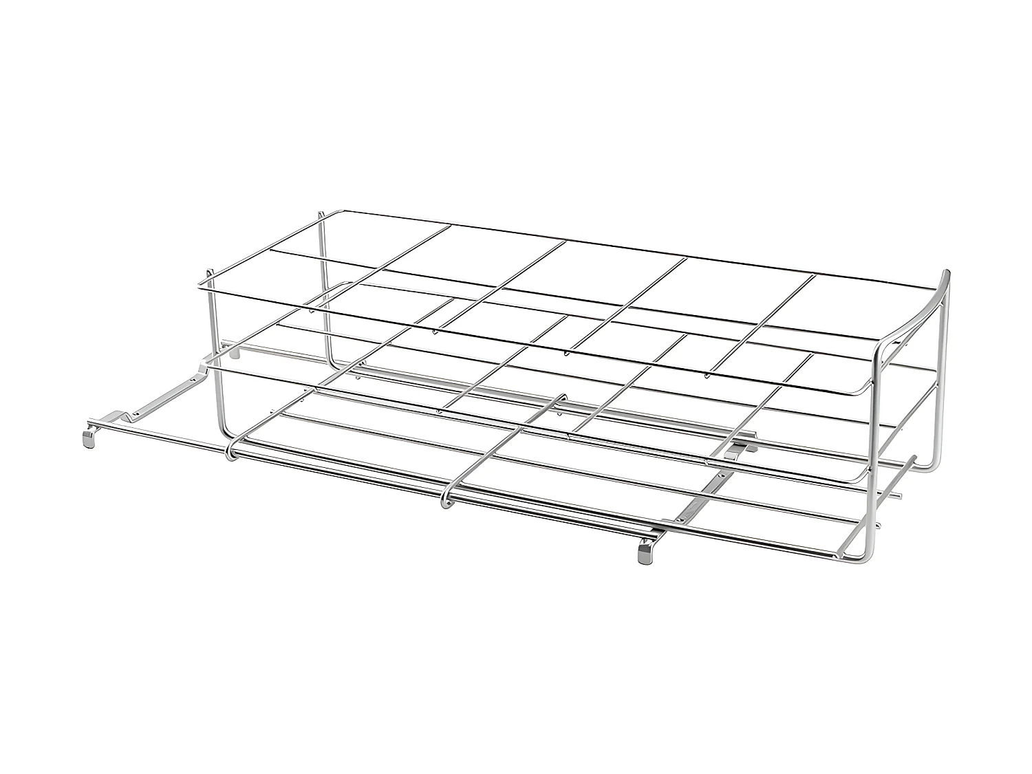 Metaltex Panier Coulissant BOUTEILLE Capacité 10 Bouteilles