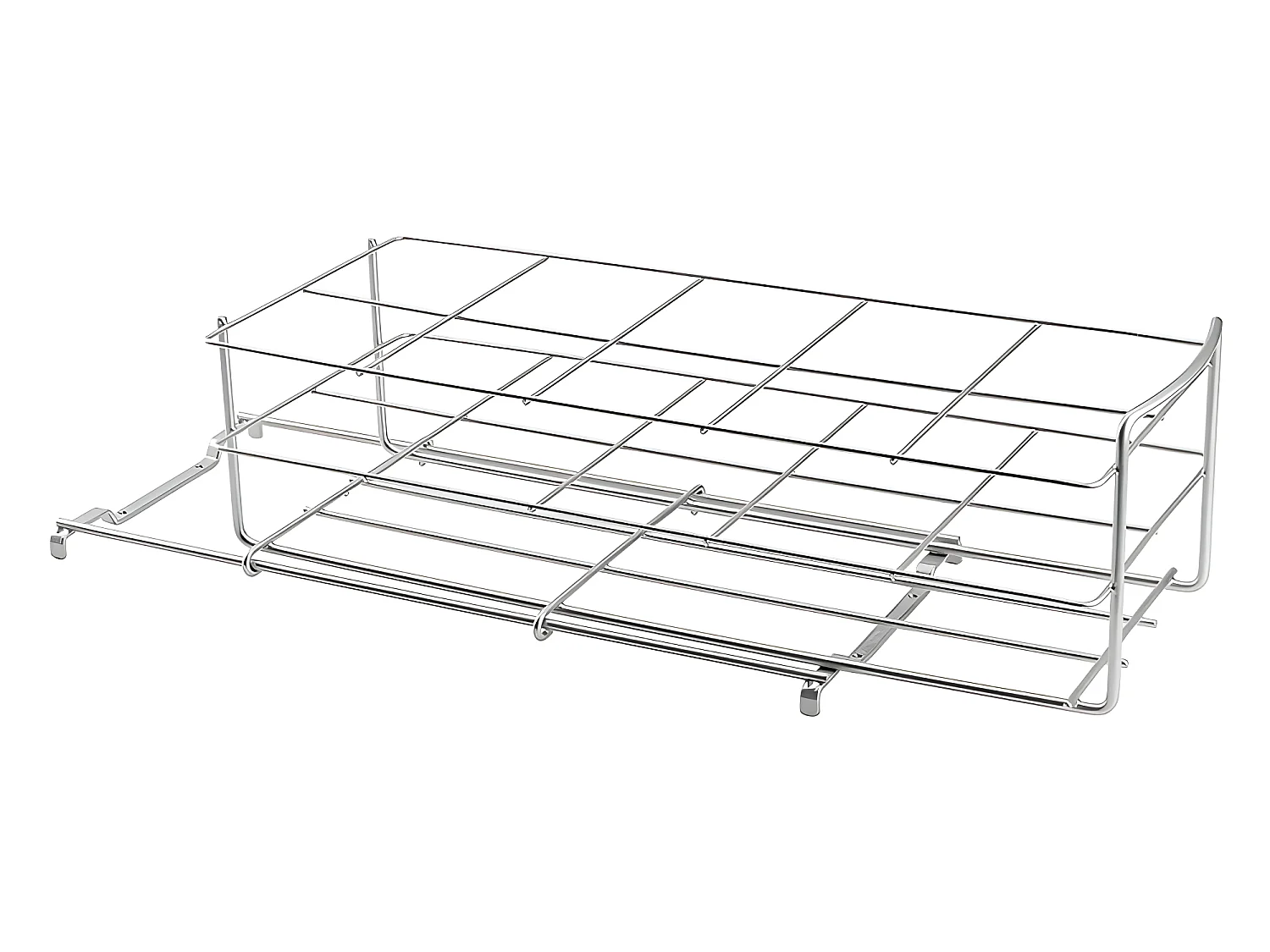 Metaltex Panier Coulissant BOUTEILLE Capacité 10 Bouteilles