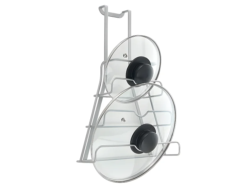 Porte-couvercles Série GALILEO de Metaltex. Finition Polytherm® Couleur Argent