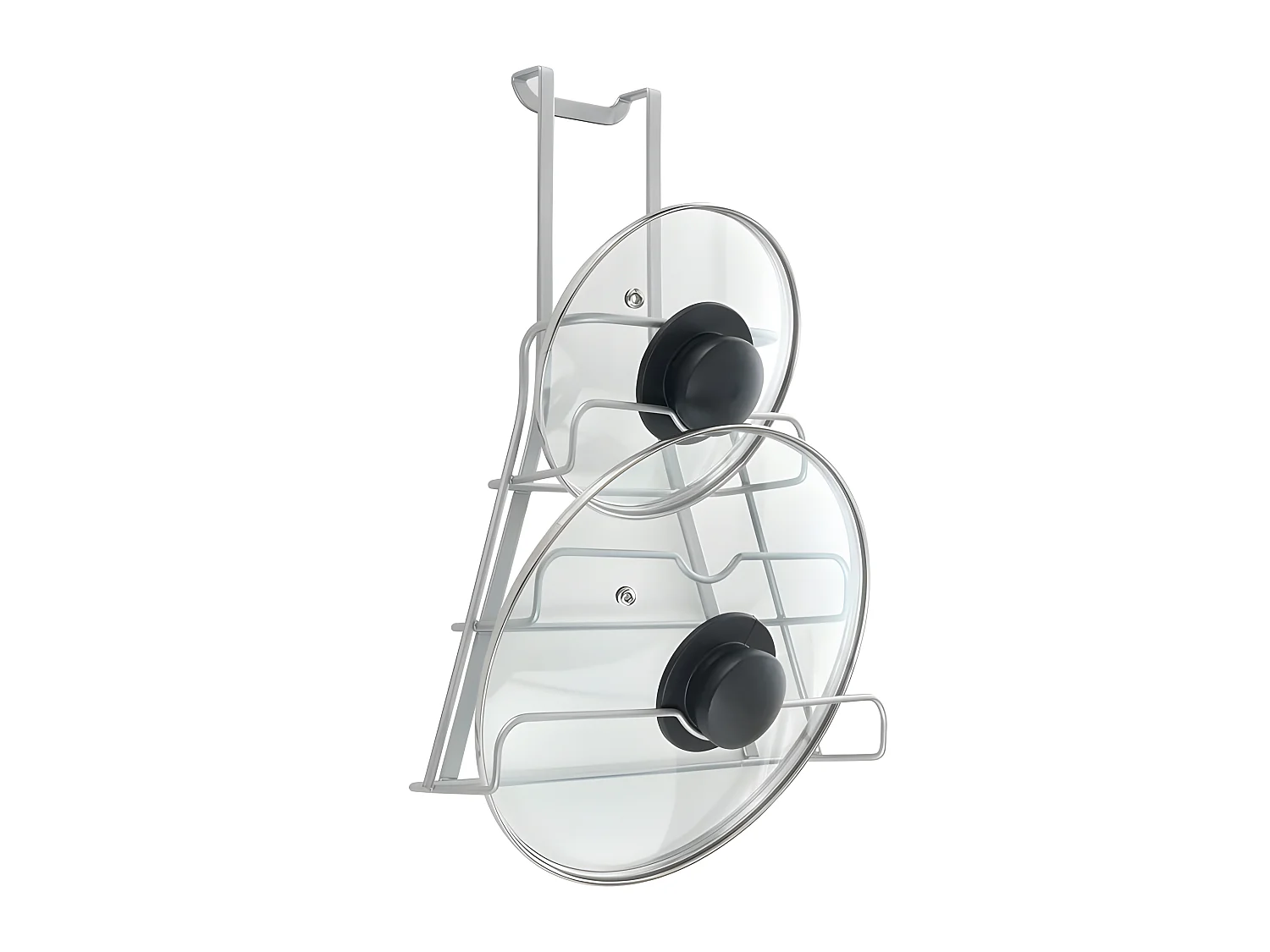 Porte-couvercles Série GALILEO de Metaltex. Finition Polytherm® Couleur Argent
