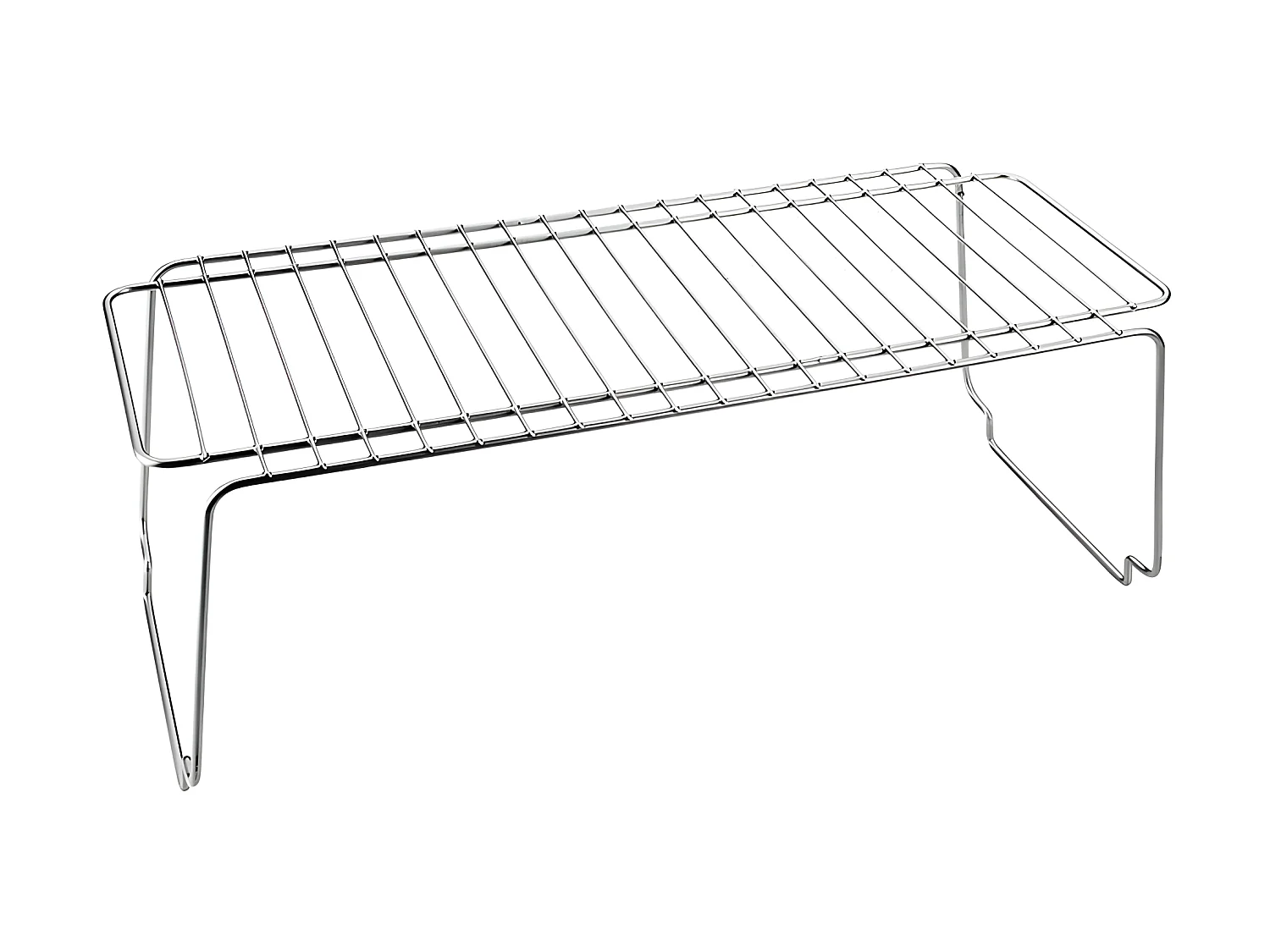 Stapelbare plank SPACE LINE Metaltex Grijs 45x19x18 cm