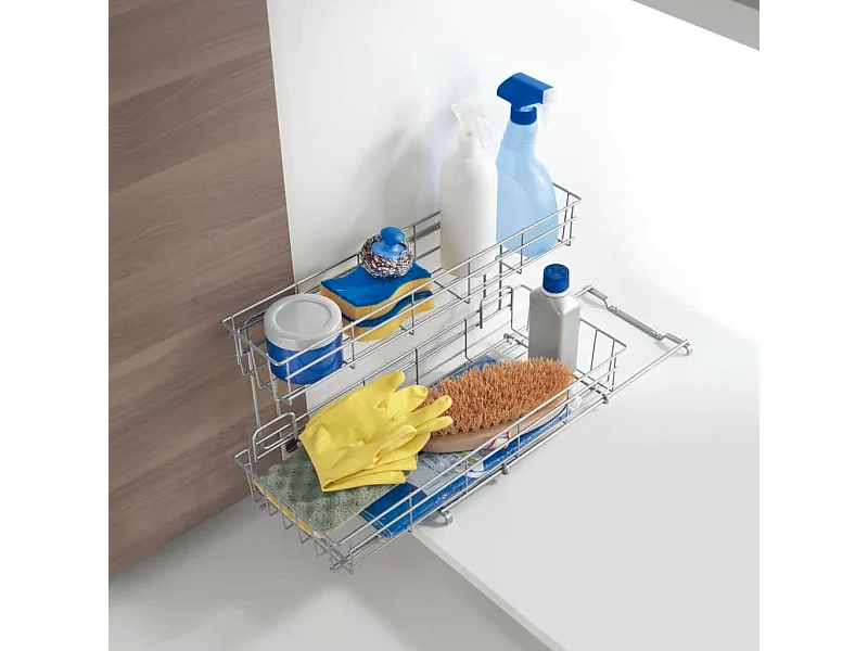 Gootsteenorganiser Limpio 2-laags