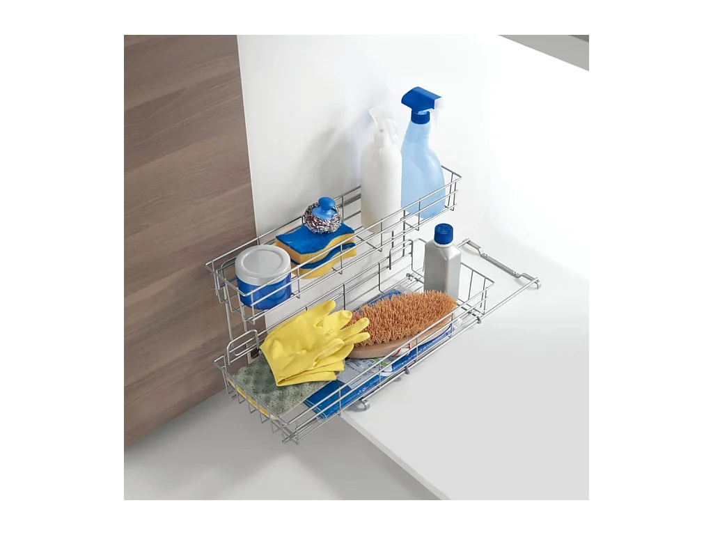 Organisateur d'évier à 2 niveaux Limpio