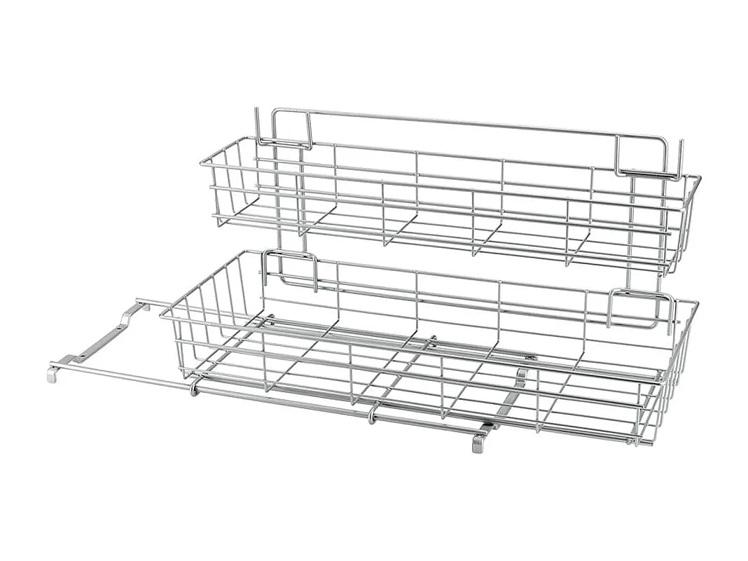 Schrankauszug mit 2 Ablagen Limpio
