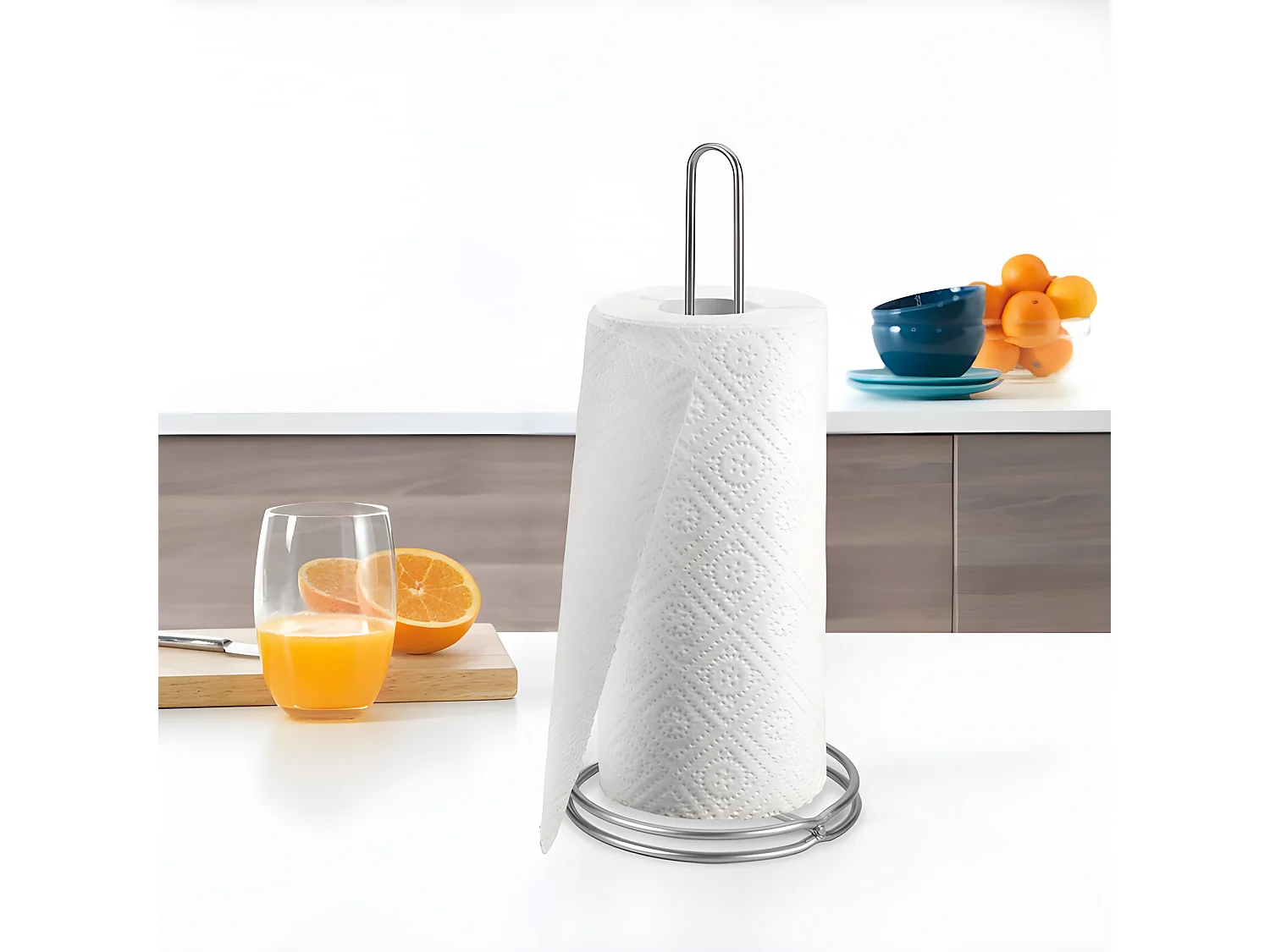 Porte-rouleaux de cuisine PROFILO en métaltex