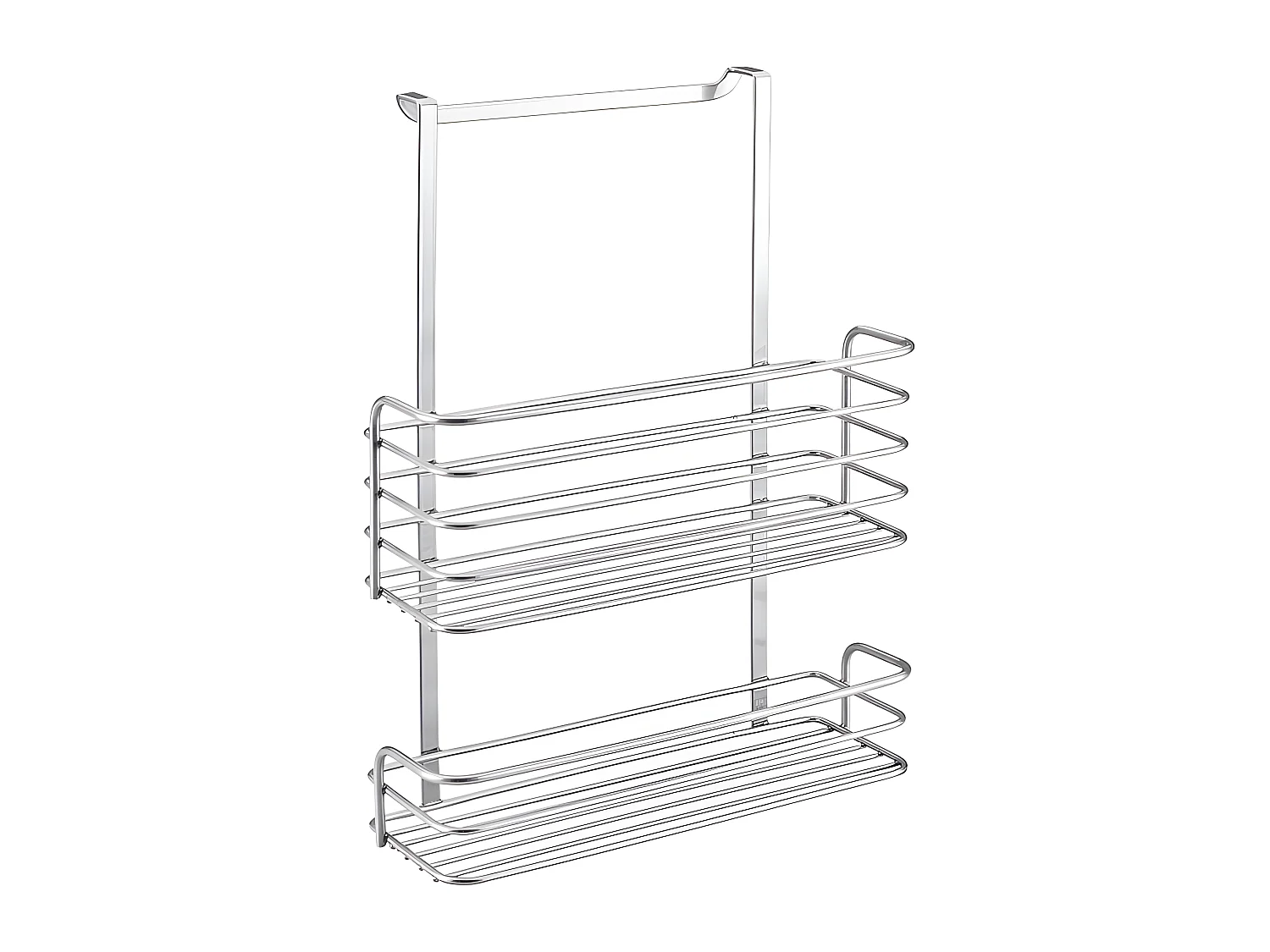 Panier Double Série GALILEO Metaltex. Finition Polytherm® Couleur Grise