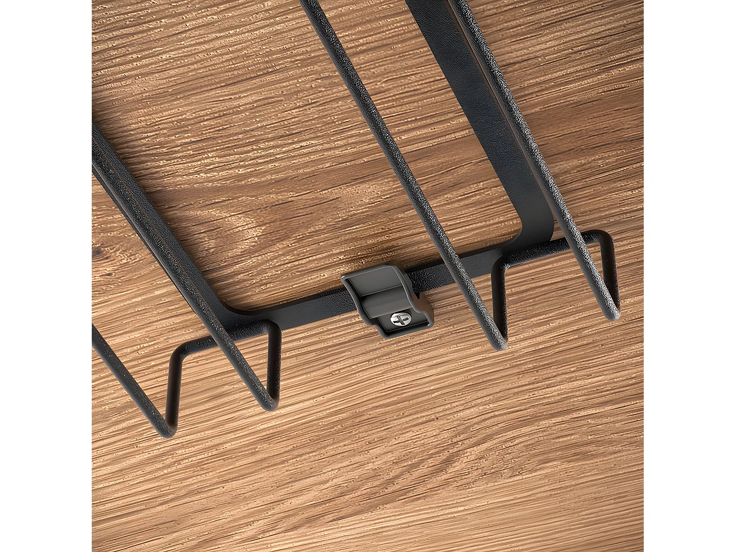 Doppelglas-Halter LAVA Metaltex Touch-Therm® Schwarz