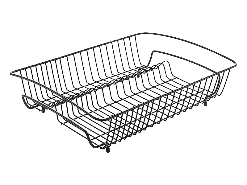 Escurreplatos Gran Capacité ROCKY 50 LAVA en Métaltex 50x37x14 cm