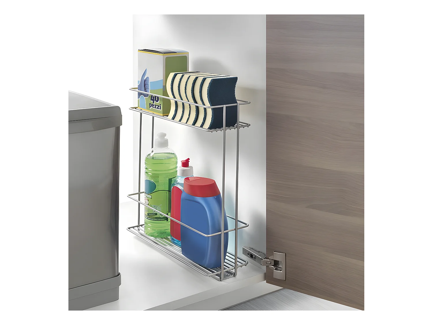 Organisateur de Rangement Amovible IN&OUT XL de Metaltex