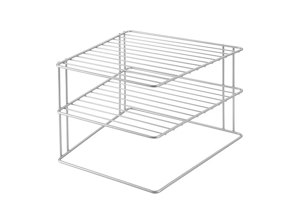 Mensola d'angolo per armadio Metaltex Palio 3 altezze 25x25x19cm