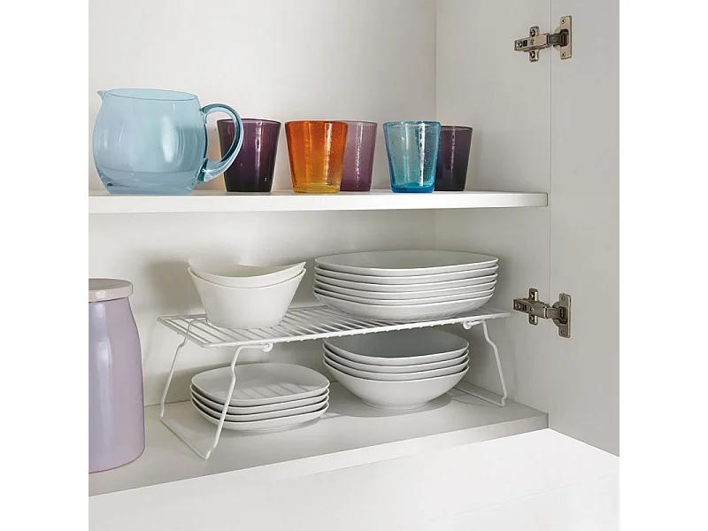 Metaltex Étagère Empilable TOTEM. Couleur Blanc