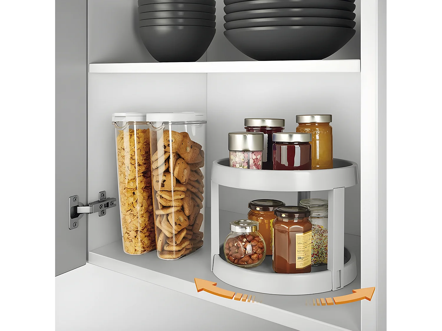 Organisateur Rotatif 2 Niveaux GIRO 2 de Metaltex