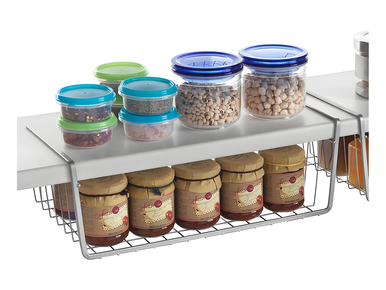 Estantería 40 cm KANGURO Metaltex Polytherm® Gris