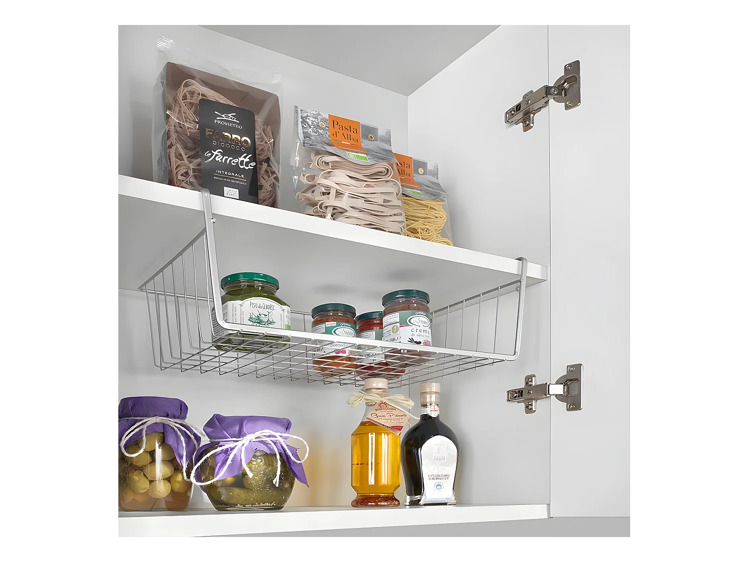 Estantería 40 cm KANGURO Metaltex Polytherm® Gris