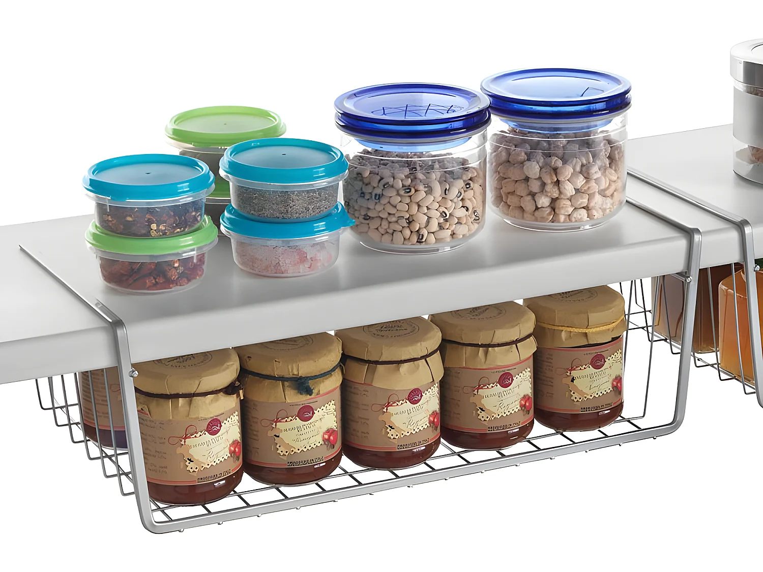 Regal 40 cm KANGURO Metaltex Polytherm® Grau