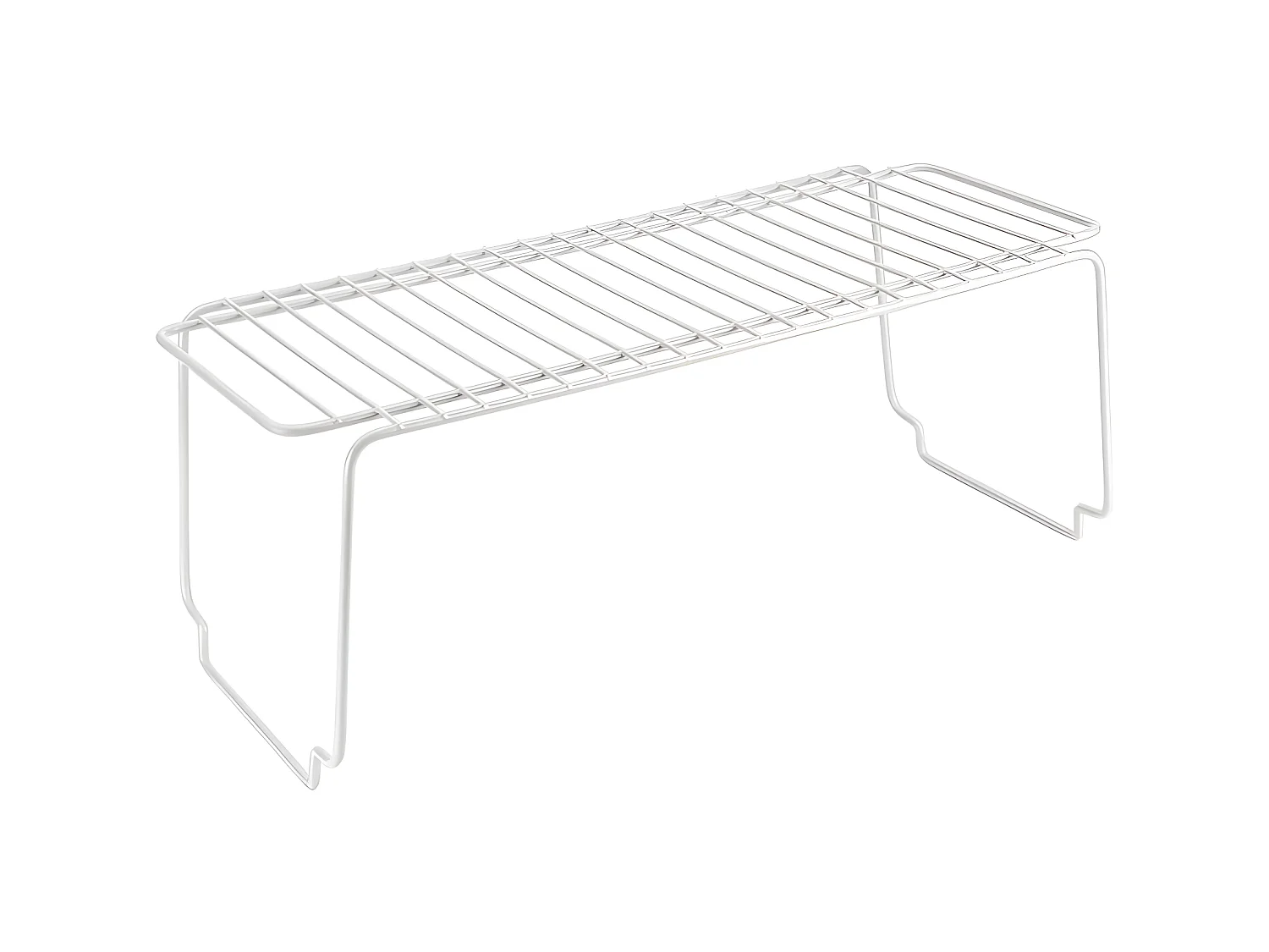 Étagère empilable BRIDGE de Metaltex. Finition Polytherm® Couleur Grise