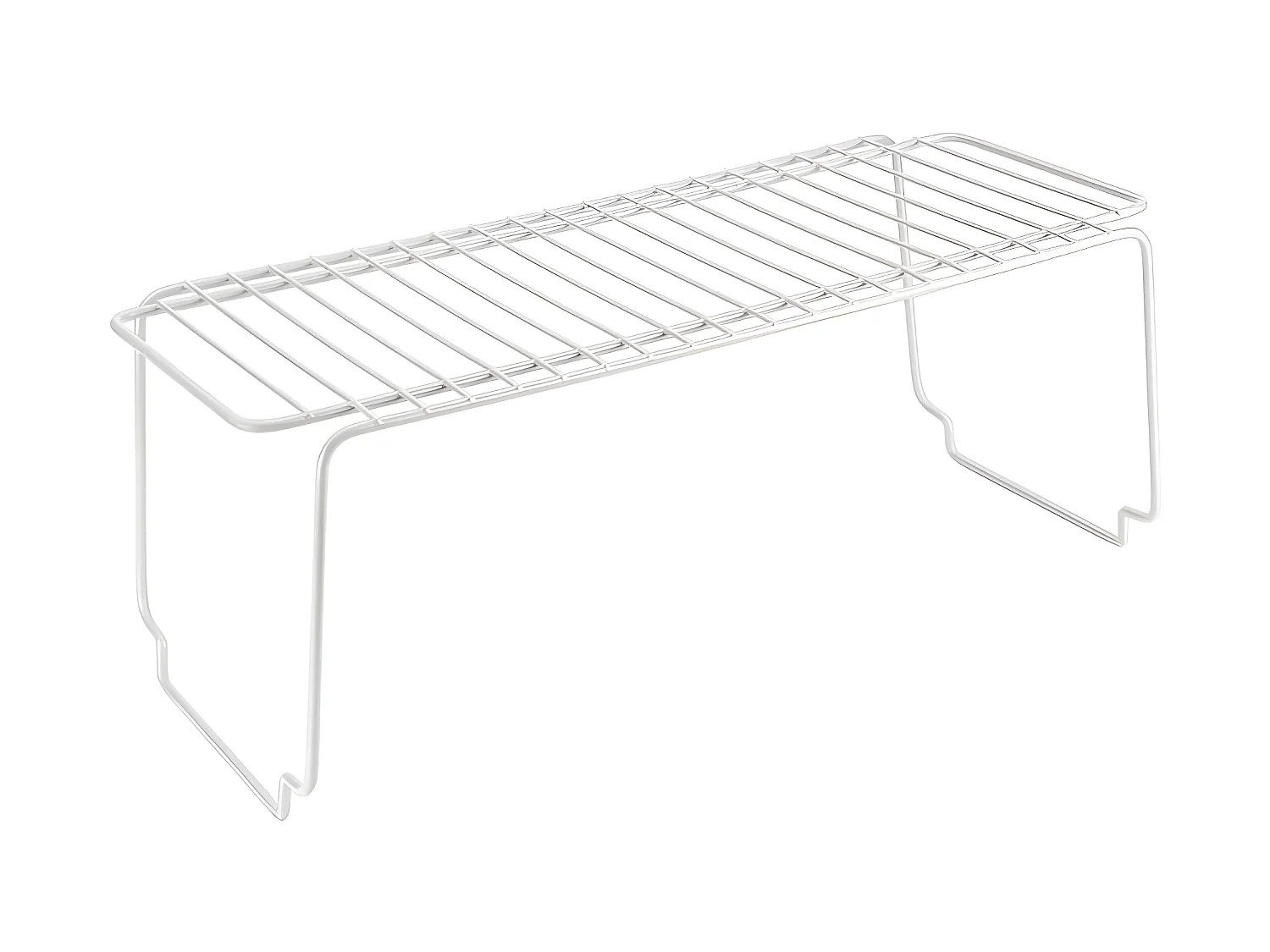 Étagère empilable BRIDGE de Metaltex. Finition Polytherm® Couleur Grise