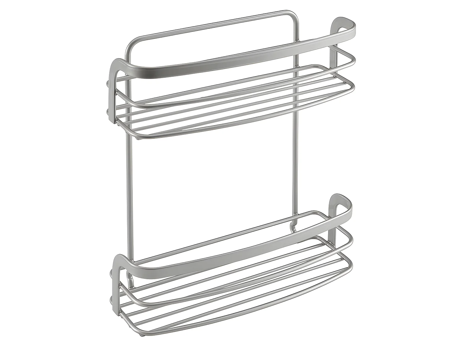 Espagnolette de Cuisine 2 Niveaux Série EUREKA de Metaltex, Finition Polytherm® Couleur Grise