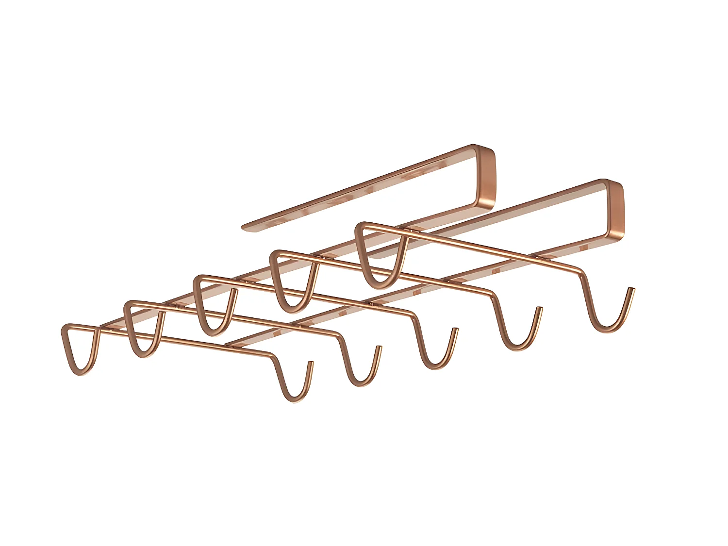 Kopjesrek MY MUG Serie COPPER Metaltex - Glanzend Koper Antioxidant 10 Kopjes