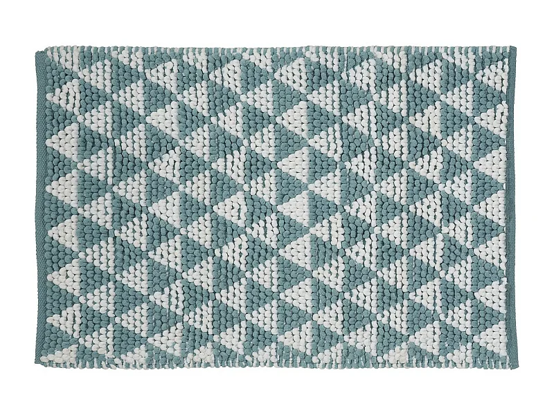 Tapis de bain déco en polycoton 60x120cm