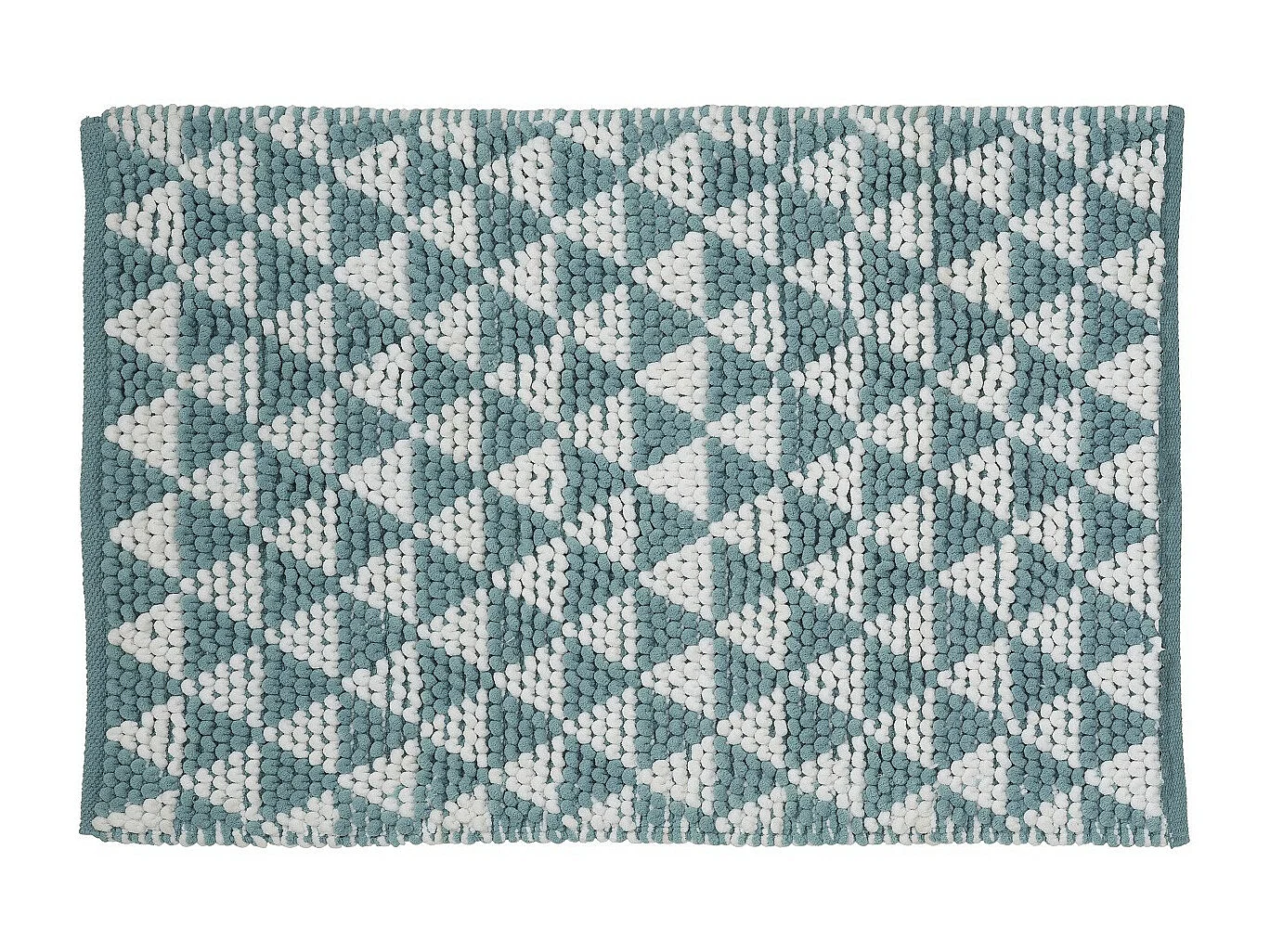 Tapis de bain déco en polycoton 60x120cm