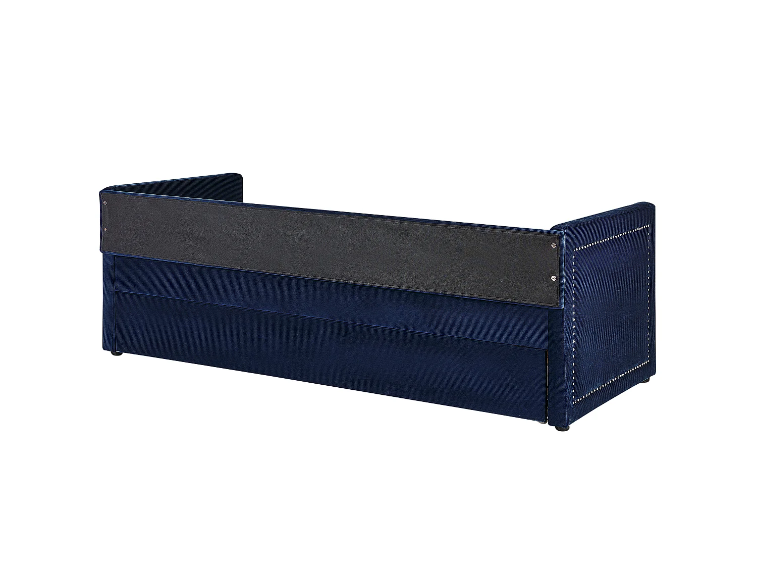Cama gavetão Bombazine MIMIZAN 90 x 200 cm Azul marinho