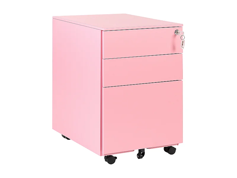 Arrumação de escritório CAMI Metal Rosa