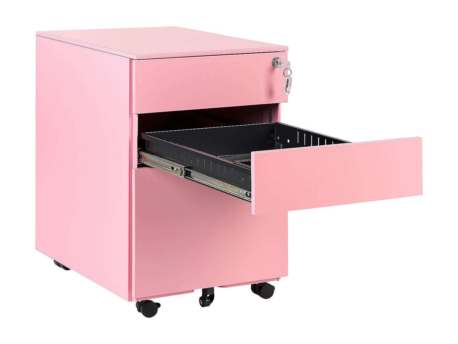 Arrumação de escritório CAMI Metal Rosa