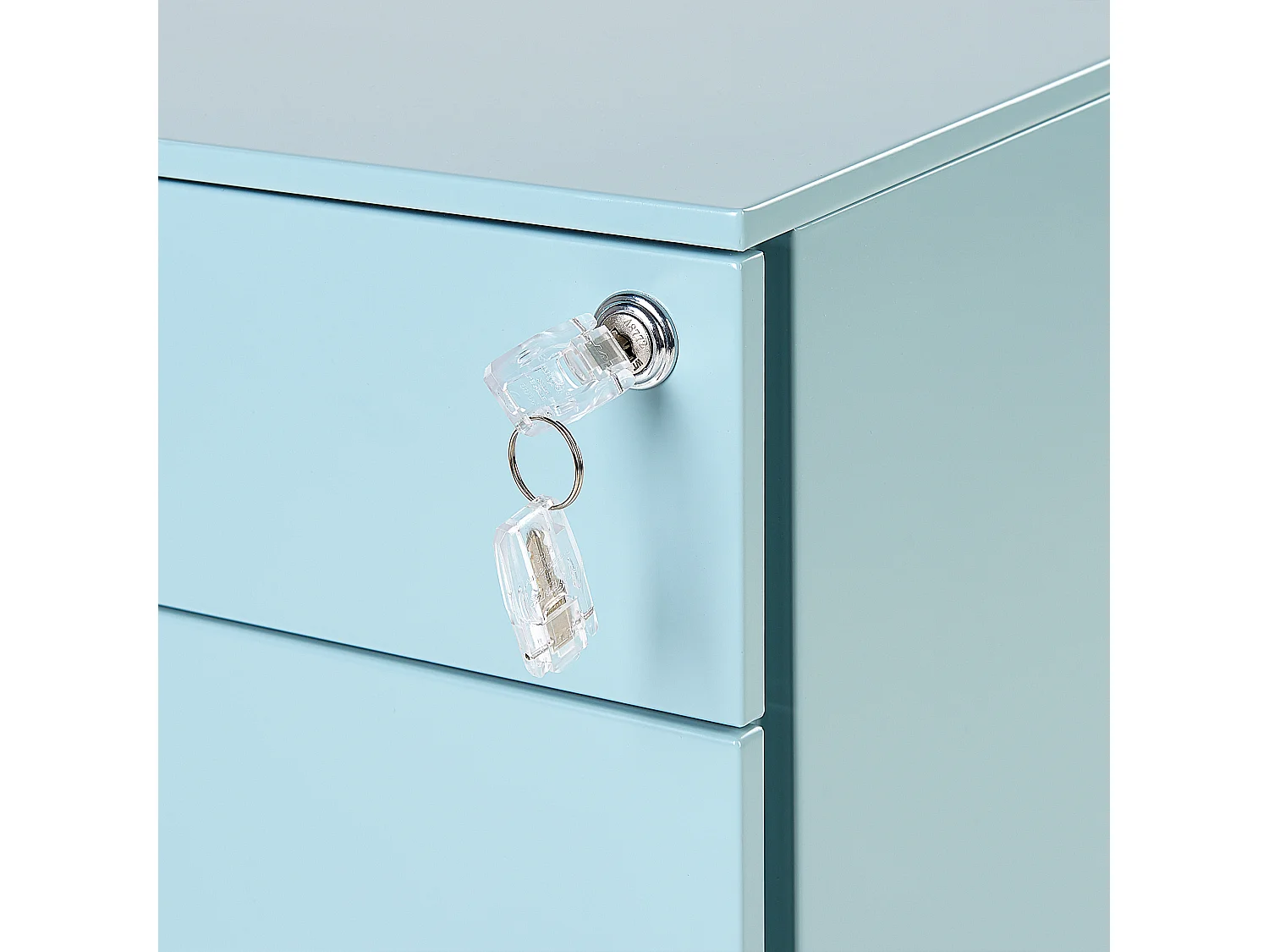 Meuble de rangement CAMI Métal Bleu clair