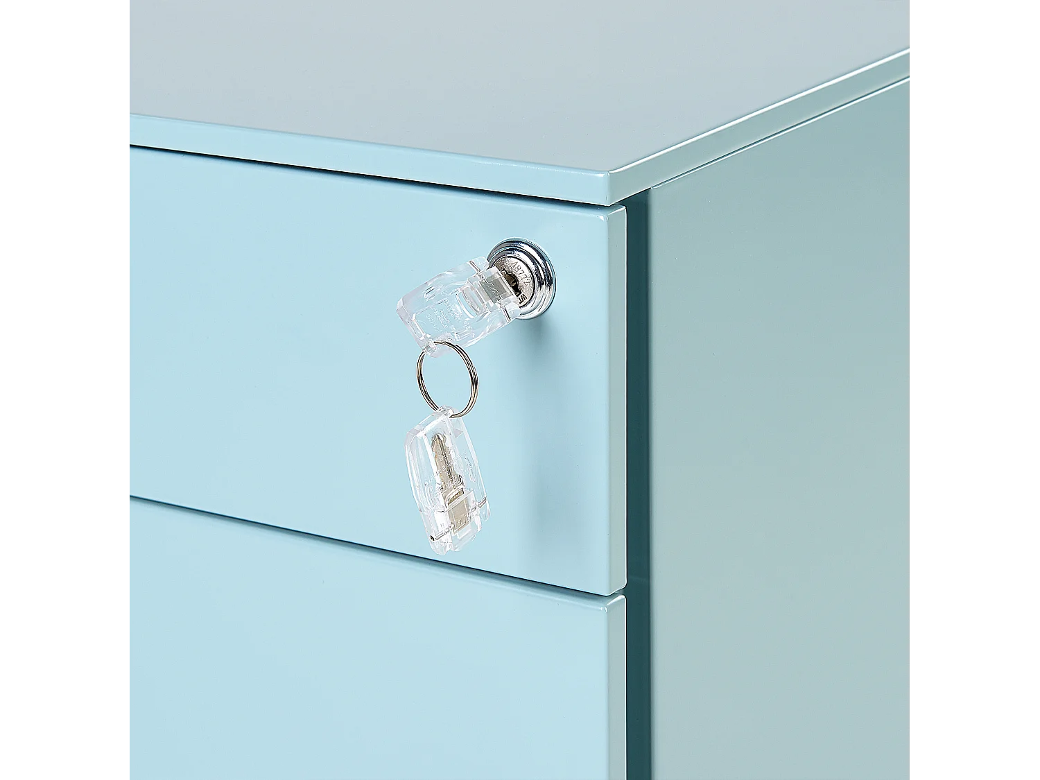 Meuble de rangement CAMI Métal Bleu clair