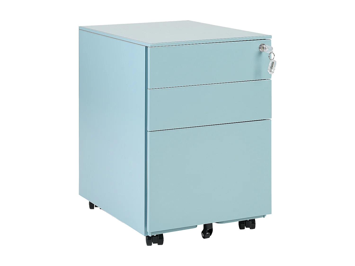 Büroschrank CAMI Metall Hellblau