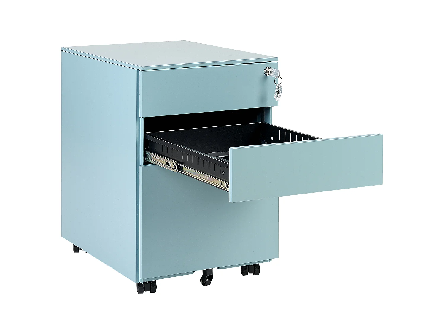 Büroschrank CAMI Metall Hellblau