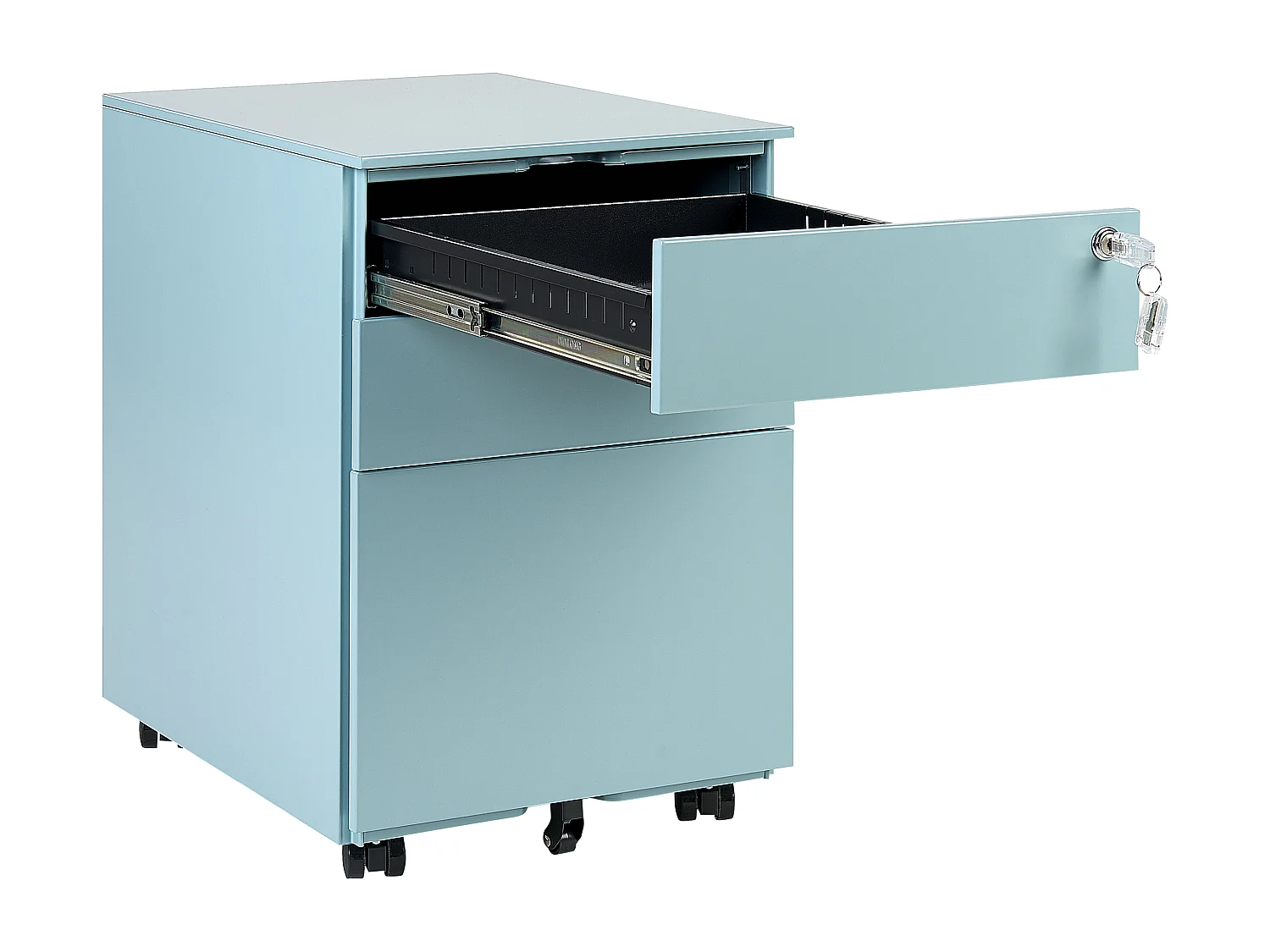 Büroschrank CAMI Metall Hellblau