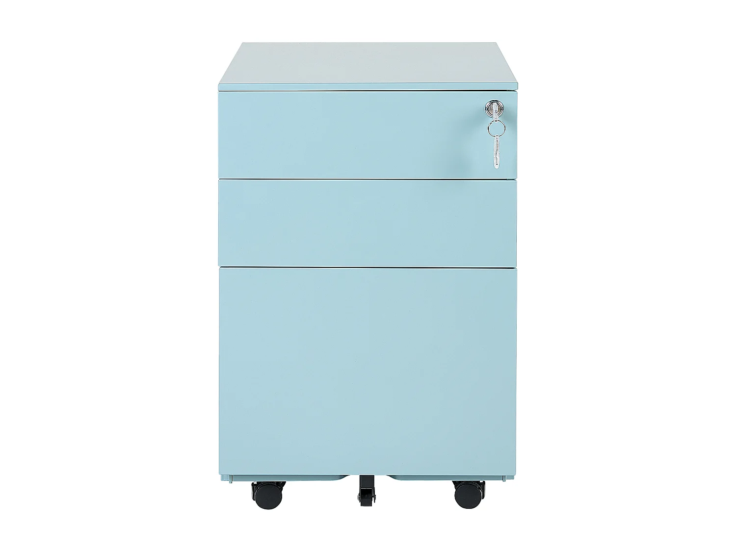 Büroschrank CAMI Metall Hellblau